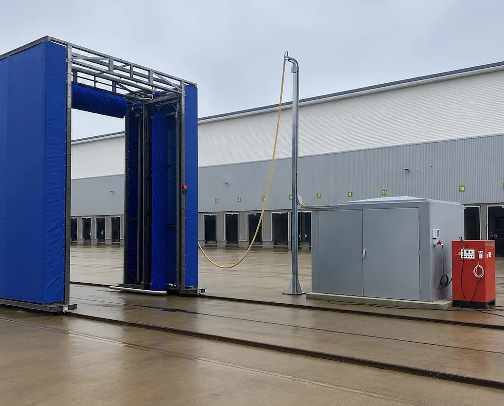 Cost-effective truck wash rental